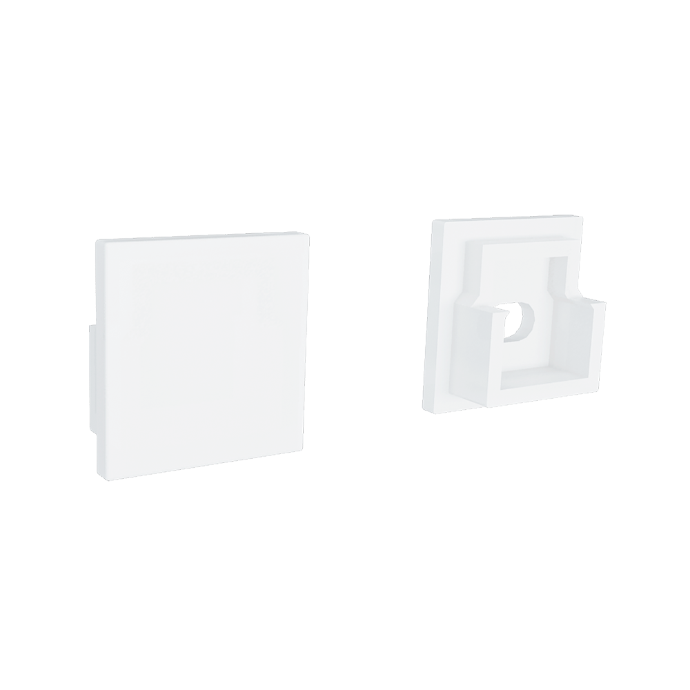 PAR DE TAPAS FINALES LL-5414LR BLANCO LEFT-RIGHT