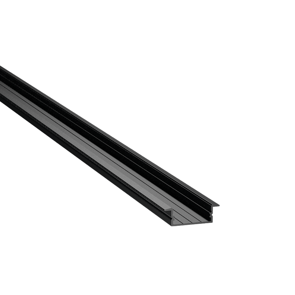PERFIL LINEAL ALUMINIO LL-2810 NEGRO